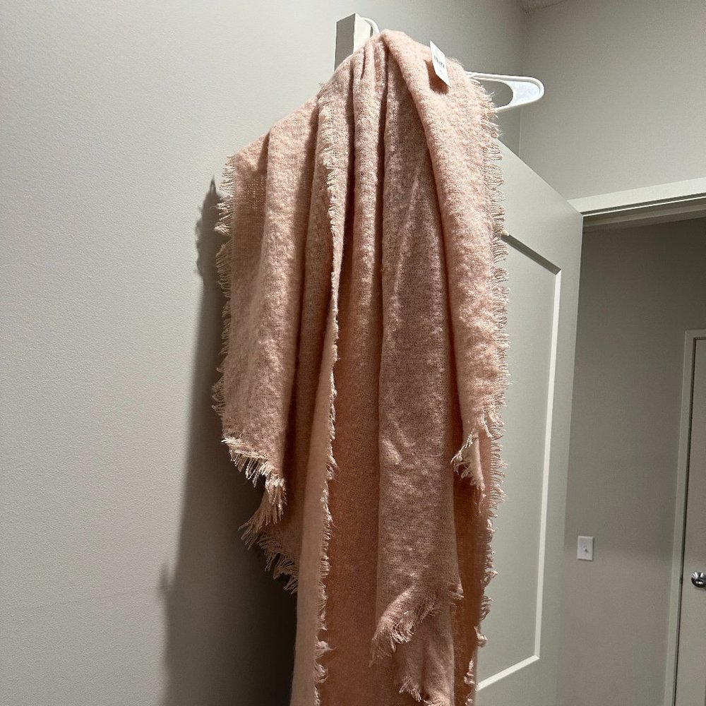 Pink Anthropologie Scarf